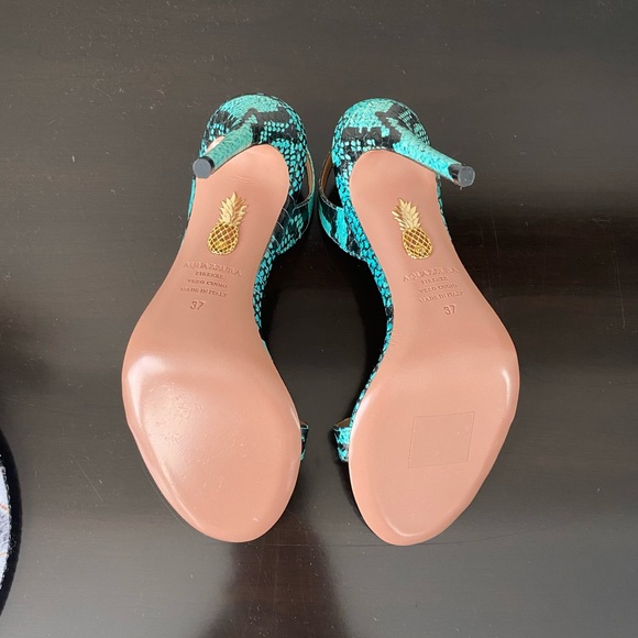 Aquazzura So Nude 105mm Sandals - Picture 4 of 4